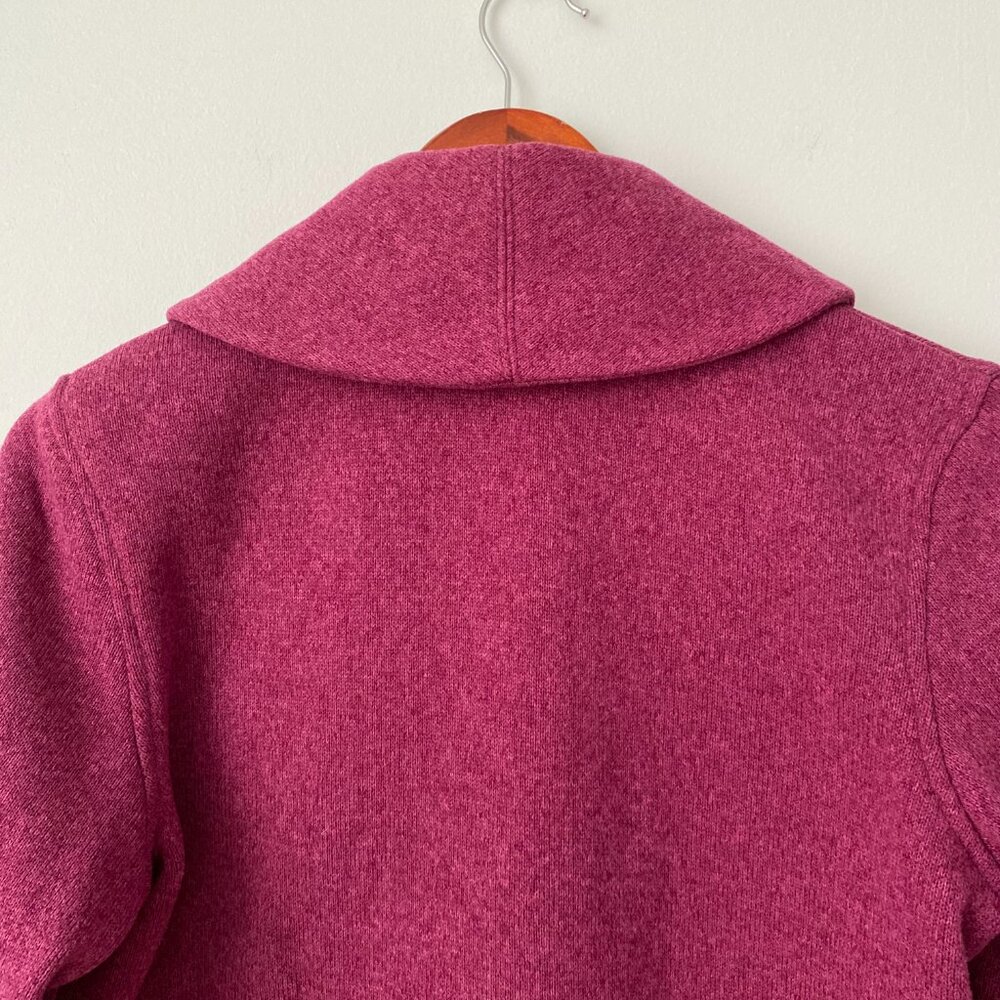 Merrell Arabella Button Front Cardigan Sweater Raspberry - Picture 11 of 13
